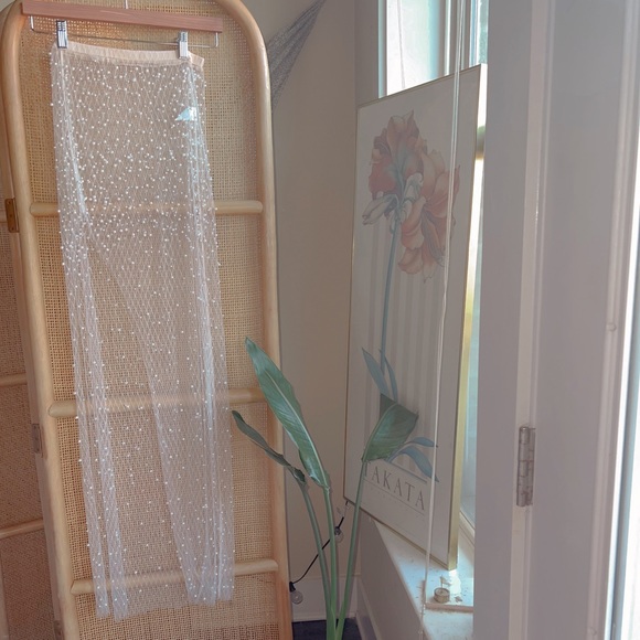 ✹ SOLD VIA IG SALE ✹ ☇ Pearled Bikini Cover-Up - Picture 2 of 6